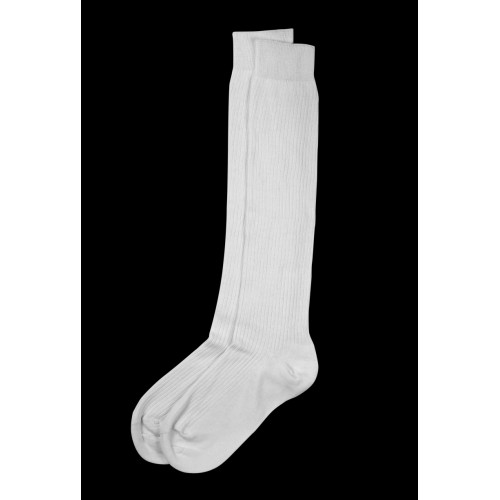 Chaussettes hautes blanches